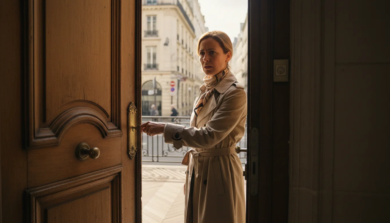 Clé qui tourne dans le vide à Paris 6e : porte ouverte ou fermée, tout change