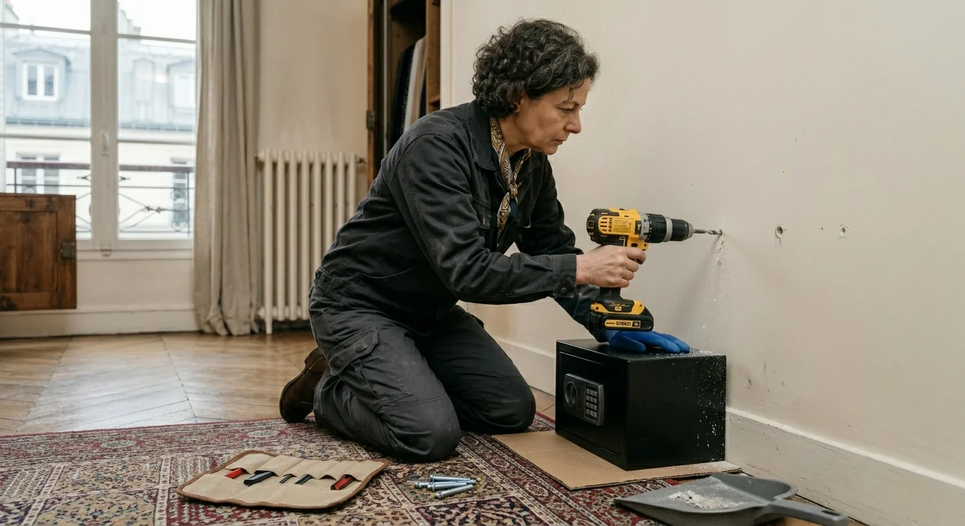 Coffre-fort à Paris 9e : fixer au mur ou au sol selon la configuration du logement