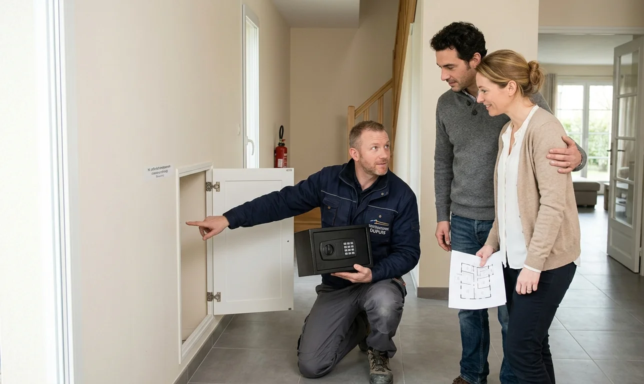 Installer un coffre-fort à Paris 17e : la contrainte des planchers en parquet ancien