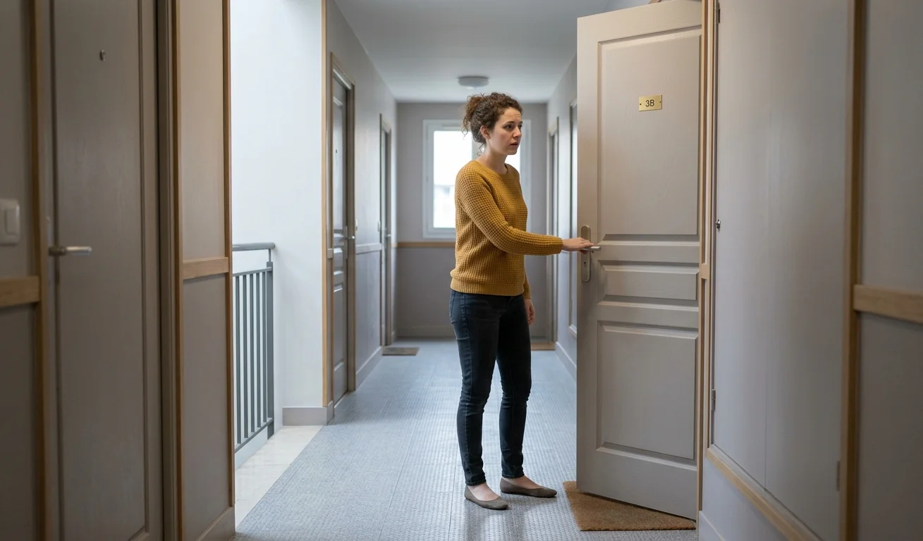 Porte qui claque seule à cause du vent à Courbevoie : un signal à ne pas ignorer