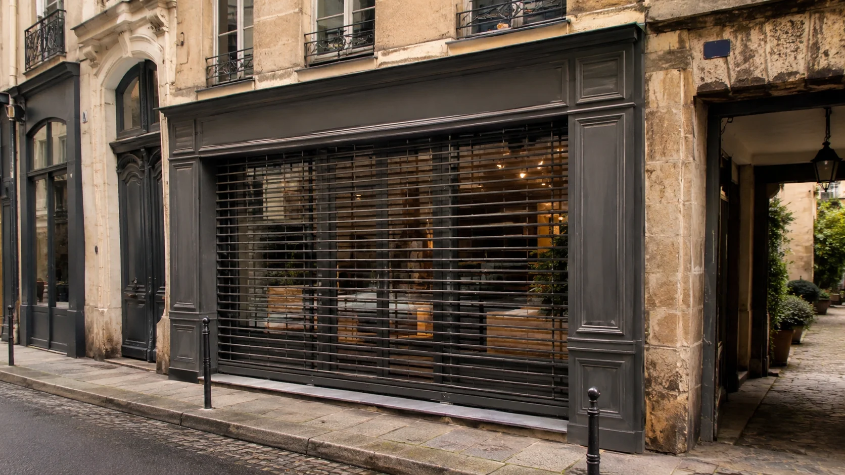 Commerces du Marais à Paris 4e : quel niveau de rideau métallique pour dissuader une effraction