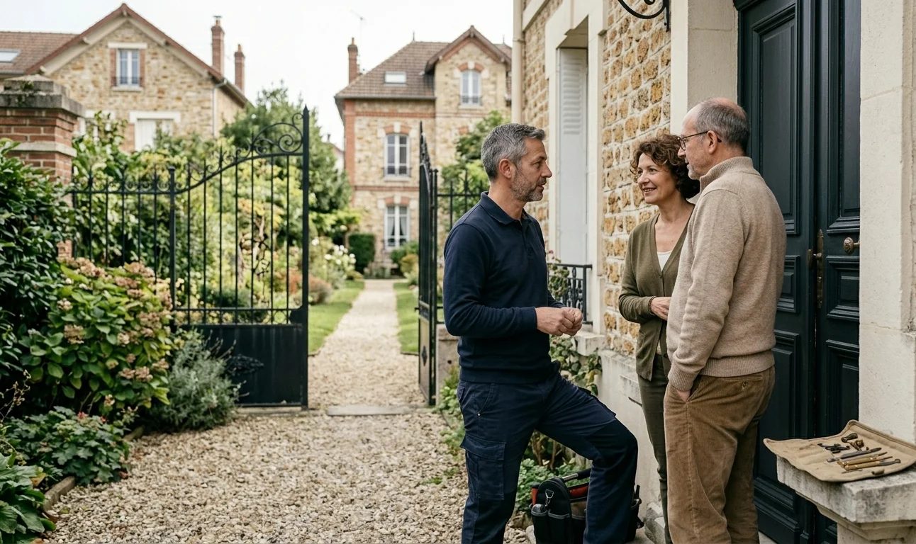 Sécuriser une maison individuelle à Maisons-Laffitte : repenser l'ensemble plutôt qu'une seule porte
