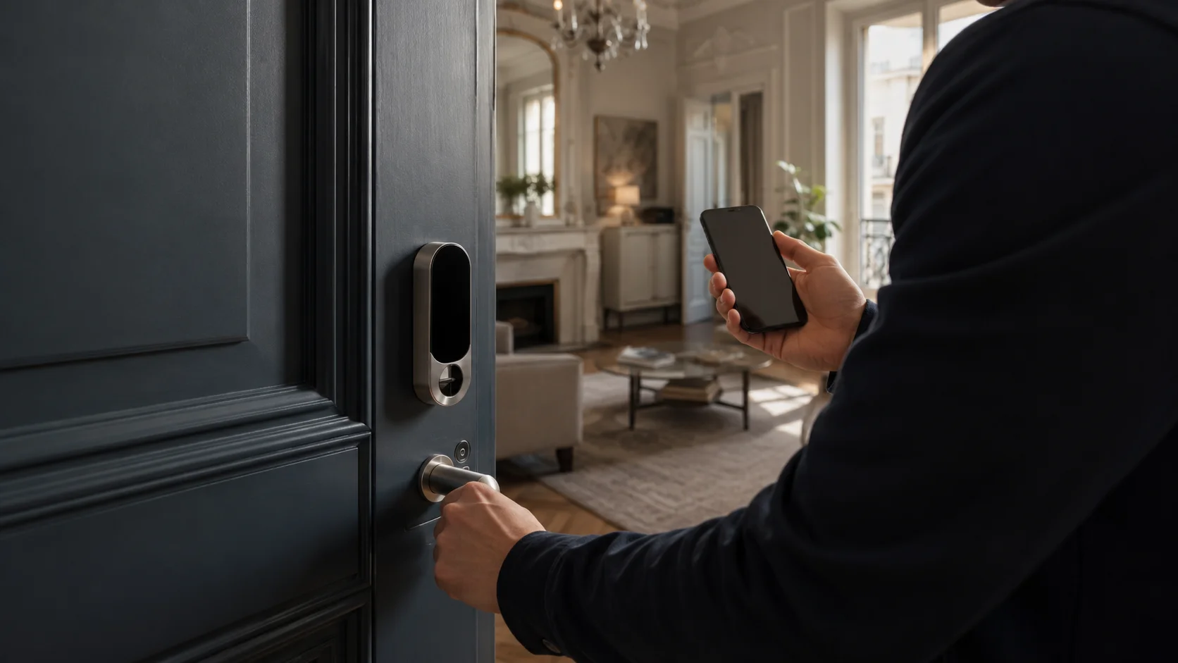 Serrure connectée pour un appartement de fonction à Paris 8e : ce qu'il faut vérifier avant l'installation