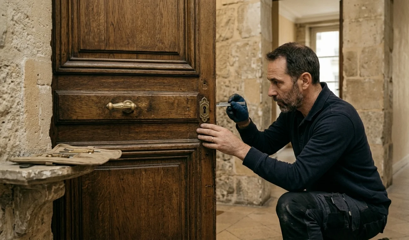 Serrure connectée à Paris 7e : ce qu'il faut vérifier avant l'installation dans un immeuble classé