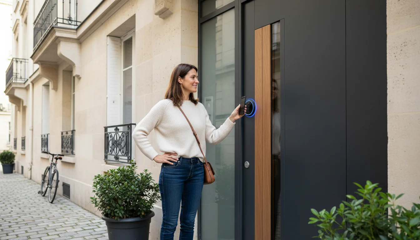 Serrure connectée : la solution pour ceux qui perdent leurs clés trop souvent, à Issy-les-Moulineaux