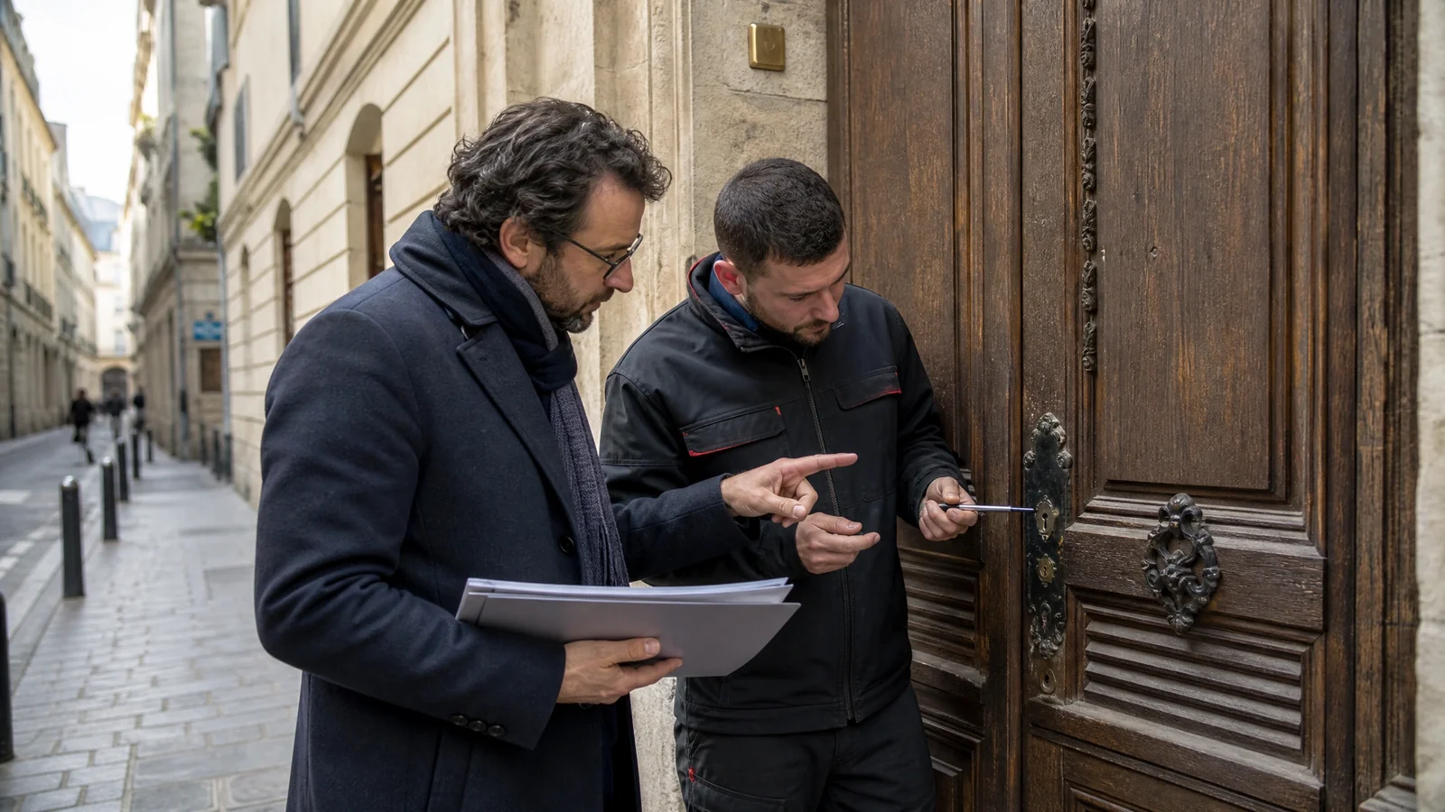 Remplacer une serrure sur une porte classée à Paris 4e : ce que l'architecte des Bâtiments de France peut exiger