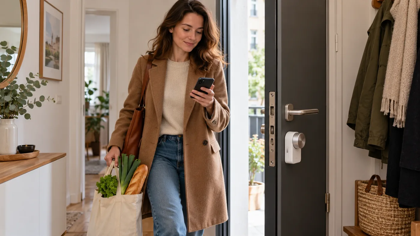 Serrure connectée : la solution pour ceux qui perdent leurs clés trop souvent, à Issy-les-Moulineaux